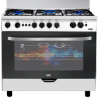 فرن هاس غاز امان كامل 60×90 استيل خط 220 - HC960FE1