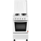 فرن سوبر جنرال كهرباء حجر 50×50 ابيض خط 220 - KSGC5041BS