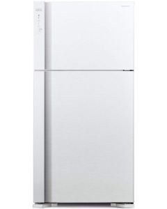 ثلاجة هيتاشي بفريزر علوي 18 قدم ابيض خط 220 - R-V660PS7K TWH
